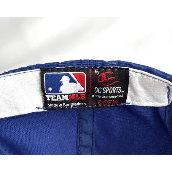 New York Mets OC Sports Baseball Cap Adjustable Blue Strap MLB Sports NY - Picture 8 of 8